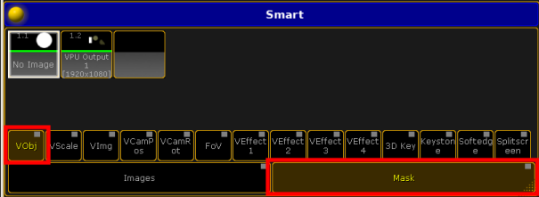 Mask attribute at the smart view